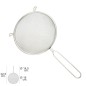 Colador Acero Inoxidable Basic Diámetro 18 x 32,5 (Alt.) cm. Colador Acero Inoxidable Basic Diámetro 18 x 32,5 (Alt.) cm.