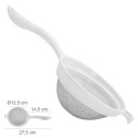 Colador Acero Inoxidable Diámetro 12,5 cm. Con Mango Plástico