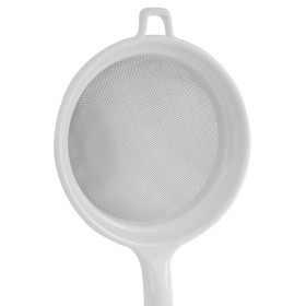 Colador Acero Inoxidable Diámetro 12,5 cm. Con Mango Plástico