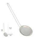 Espumadera Malla Acero inoxidable Diámetro 12,5 cm. Con Mango 24,5 cm.
