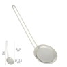 Espumadera Malla Acero inoxidable Diámetro 12,5 cm. Con Mango 24,5 cm.