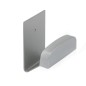 Colgador Percha Adhesivo Acero Inoxidable Color Gris Colgador Percha Adhesivo Acero Inoxidable Color Gris