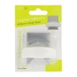 Colgador Percha Adhesivo Acero Inoxidable Color Metalizado / Blanco Colgador Percha Adhesivo Acero Inoxidable Color Metalizado / Blanco