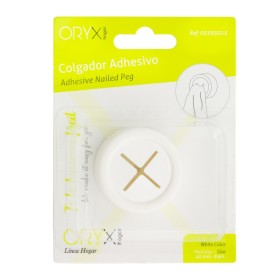 Colgador Adhesivo Cocina Blanco Diámetro 40 mm.