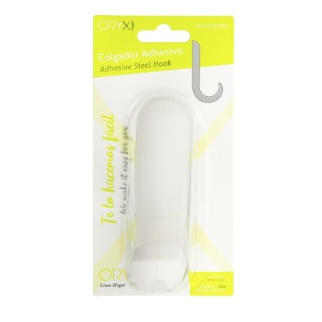 Colgador Adhesivo / Atornillable Blanco