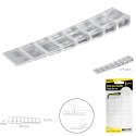 Cuñas Calza Muebles Ajustable / Recortable Transparente (Blíster 9 Piezas)