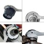 Llave De Gancho Articulada Para Tuberías Diámetro 35 a 50 mm. Llave De Gancho Articulada Para Tuberías Diámetro 35 a 50 mm.