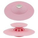 Tapón Universal Fregadero Lavabo Bañera Silicona Con Cestillo Diámetro 10 cm.