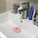 Tapón Universal Fregadero Lavabo Bañera Silicona Con Cestillo Diámetro 10 cm.