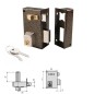 Cerradura Cvl 756A / 60 / Hierro Esmaltado Izquierda Cilindro 70 mm. Cerradura Cvl 756A / 60 / Hierro Esmaltado Izquierda Cilindro 70 mm.