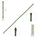 Tutor Varilla Bambú Plastificado Diámetro 8 - 10 mm. x 120 cm. (Paquete 10 Unidades)