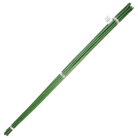 Tutor Varilla Bambú Plastificado Diámetro 8 - 10 mm. x 120 cm. (Paquete 10 Unidades)