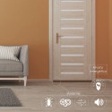 Burlete Puerta Espuma Marrón Bajo puerta 95 cm.