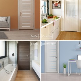 Burlete Puerta Espuma Marrón Bajo puerta 95 cm.