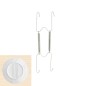 Cuelgaplatos Muelle Para platos de Diámetro 13 a 18 cm. Cuelgaplatos Muelle Para platos de Diámetro 13 a 18 cm.