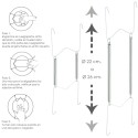 Cuelgaplatos Muelle Para platos de Diámetro 22 a 26 cm.