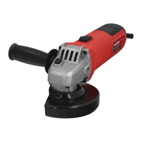 Amoladora Angular 500 Watt. Disco Diámetro 115 mm. 11.000 R.P.M. Mango 2 posiciones Eje M14 Protector Disco Ajustable