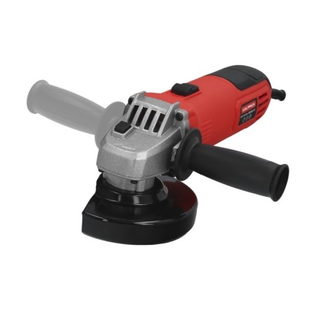 Amoladora Angular 500 Watt. Disco Diámetro 115 mm. 11.000 R.P.M. Mango 2 posiciones Eje M14 Protector Disco Ajustable