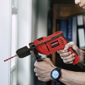 Taladro Percutor 500W con Portabrocas de 13 mm | Precisión en Bricolaje