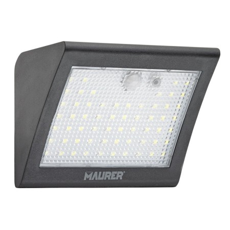 Aplique Solar Led 250 Lúmenes Con Sensor De Movimiento y Crepuscular IP65