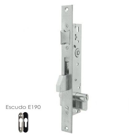 Cerradura Tesa 2210/20/3NI Con Escudo de Seguridad E190 Con Sistema Anti palanqueta