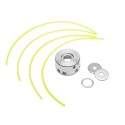 Cabezal Desbrozador Universal Realizado en Aluminio Salida 8 Hilos