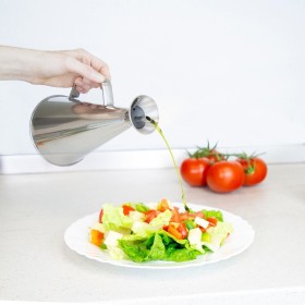 Aceitera Acero Inoxidable Antigoteo 750 ml.