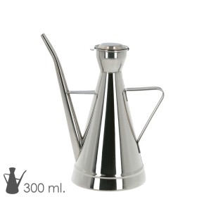 Aceitera Acero Inoxidable Modelo Elegante 300 ml.