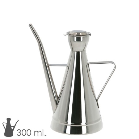 Aceitera Acero Inoxidable Modelo Elegante 300 ml.