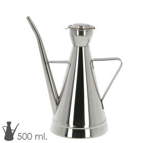 Aceitera Acero Inoxidable Modelo Elegante 500 ml.