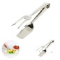 Pinzas Para Servir Acero Inoxidable 21 cm. Ideal para la cocina, servir ensaladas, servir carnes, pescados, etc..