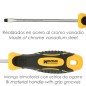 Juego Destornilladores Acero Cromo Vanadio 7 Piezas Con Mango Bimaterial Juego Destornilladores Acero Cromo Vanadio 7 Piezas Con Mango Bimaterial