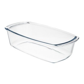 Fuente Cristal Para Horno, 1.5 Litros, Molde Especial Repostería, 27x14x7 cm.