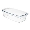 Fuente Cristal Para Horno, 1.5 Litros, Molde Especial Repostería, 27x14x7 cm.