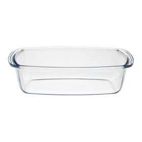 Fuente Cristal Para Horno, 1.5 Litros, Molde Especial Repostería, 27x14x7 cm.