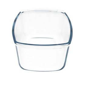 Fuente Cristal Para Horno, 1.5 Litros, Molde Especial Repostería, 27x14x7 cm.
