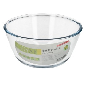 Bol De Cristal, Ideal Para Mezclas. 2.0 Litros. Libre BPA, Cristal De Borosilicato. Ensaladas, Postres, Cocina, Repostería