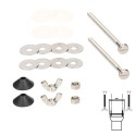 Kit Fijación Sanitario Cisterna / Inodo 6x 90 (2 Piezas)