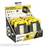 Linterna de Trabajo Led Multifunción Recargable 2.000 mAh. / 10 W. / 500 Lúmenes / 4 Imanes / Batería Externa / Soporte 180º