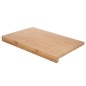 Tabla Cortar Cocina Fabricada En Madera De Bambú 100% Con Borde 46x30,5 cm. Tabla Cortar Cocina Fabricada En Madera De Bambú 100% Con Borde 46x30,5 cm.