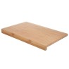 Tabla Cortar Cocina Fabricada En Madera De Bambú 100% Con Borde 46x30,5 cm.