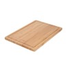 Tabla Cortar Cocina Fabricada En Madera De Bambú 100% Con Ranura 32x25,5 Cortar, Carne Pescado, Verduras, Frutas, Alimentos