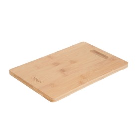 Tabla Cortar Cocina Fabricada En Madera De Bambú 100% Con Asa 30x20 Cortar, Carne Pescado, Verduras, Frutas, Alimentos
