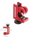 Cortador De Tubos Mini De Diámetro 3 A 22 mm. Cuerpo Realizado en Aluminio y Rodel en Acero Templado.