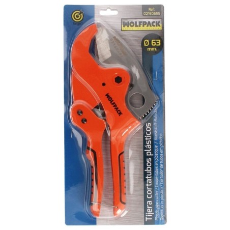 Tijeras Cortadora de Tubos Diámetro 63 mm.