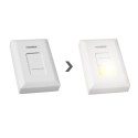 Linterna / Luces Led Para Pared / Armario Tipo Interruptor A pilas (4 AAAA)	400 Lúmenes (Fijación Mediante Pegatina o Imán)