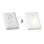 Linterna / Luces Led Para Pared / Armario Tipo Interruptor A pilas (4 AAAA)	400 Lúmenes (Fijación Mediante Pegatina o Imán) Linterna / Luces Led Para Pared / Armario Tipo Interruptor A pilas (4 AAAA)	400 Lúmenes (Fijación Mediante Pegatina o Imán)
