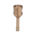 Corona Diamante Para Amoladora Diámetro 8 mm. Conexión Rosca M14. Corte Seco