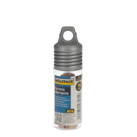 Corona Diamante Para Amoladora Diámetro 16 mm. Conexión Rosca M14. Corte Seco