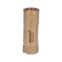 Corona Diamante Para Amoladora Diámetro 22 mm. Conexión Rosca M14. Corte Seco